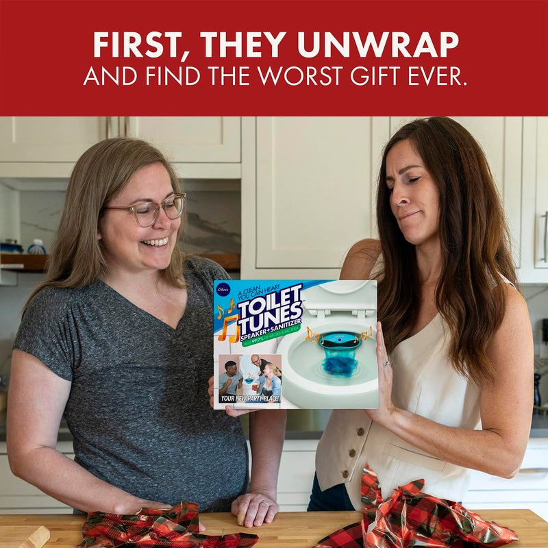 Prank Pack Prank-O Toilet Tunes â€“ Funniest Prank Gift Box | Hilarious Empty Gag Gift for White Elephant & Christmas 2025 | Funny Gift Box for Coworkers, Friends & Men Who Have Everything, As Seen on Shark Tank - Image 5